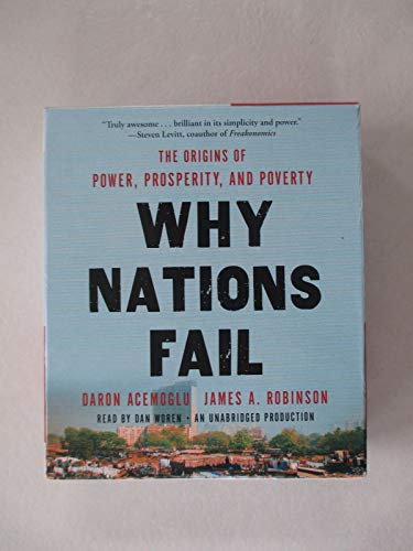 Imagen de archivo de Why Nations Fail: The Origins of Power, Prosperity, and Poverty a la venta por GoldBooks