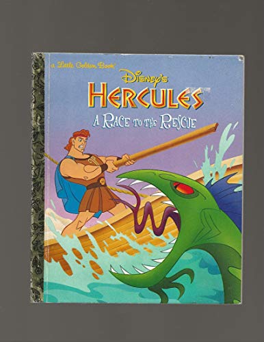 Stock image for Disney's Hercules: A Race to the Rescue (Little Golden Book) for sale by Gulf Coast Books