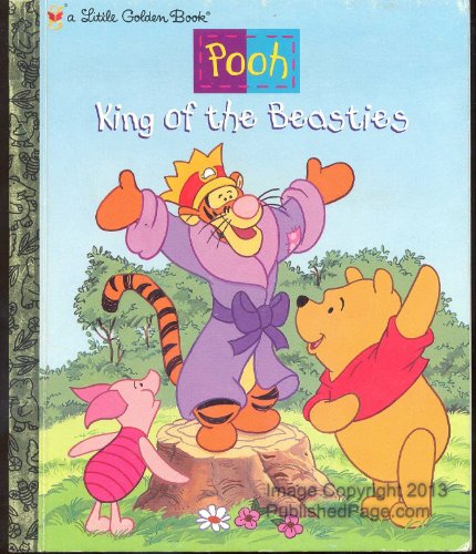 Imagen de archivo de King of the Beasties (Pooh) (Little Golden Books) a la venta por Once Upon A Time Books