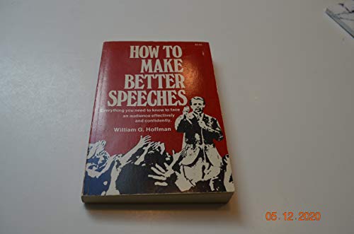 Beispielbild fr How to make better speeches zum Verkauf von Wonder Book