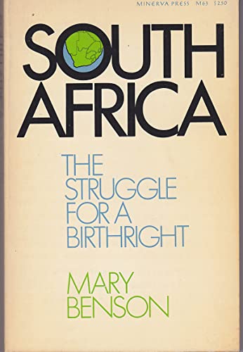 9780308700871: South Africa, the Struggle for a Birthright.