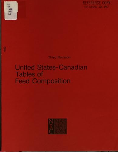 9780309032452: United States-Canadian Tables of Feed Composition: Nutritional Data for United States and Canadian Feeds