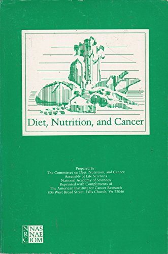 Beispielbild fr Diet, Nutrition, and Cancer zum Verkauf von ThriftBooks-Atlanta