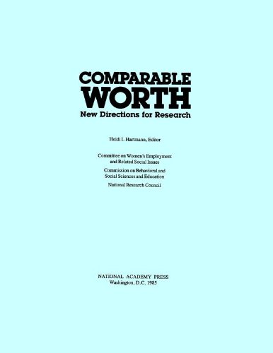 Imagen de archivo de Comparable Worth : New Directions for Research a la venta por Better World Books