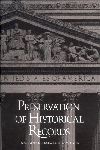 Beispielbild fr Preservation of Historical Records zum Verkauf von Wonder Book