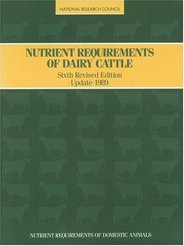 9780309038263: Nutrient Requirements of Dairy Cattle/1989/Book and Disk