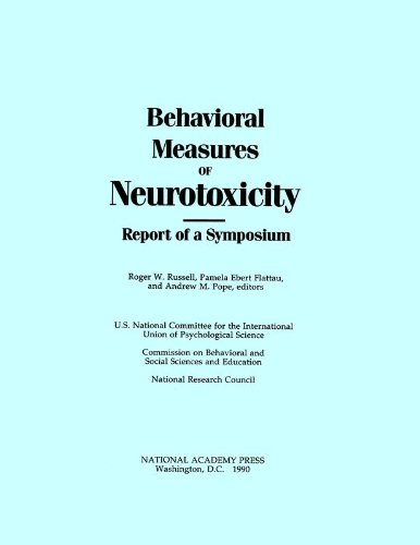 9780309040471: Behavioral Measures of Neurotoxicity: Report of a Symposium