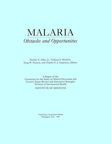 9780309045278: Malaria: Obstacles and Opportunities