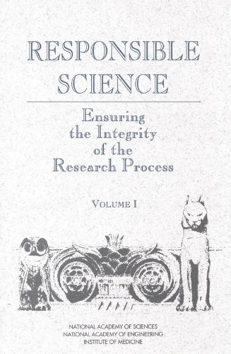 Beispielbild fr Responsible Science: Ensuring the Integrity of the Research Process: Volume I (v. 1) zum Verkauf von Wonder Book