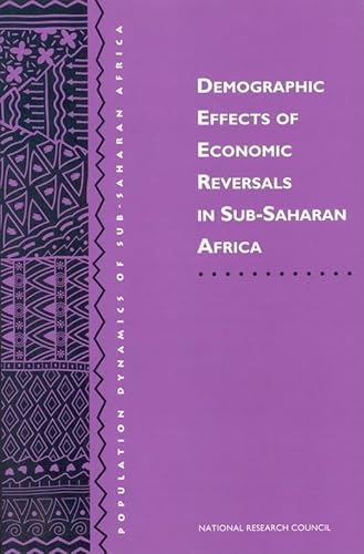 Beispielbild fr Demographic Effects of Economic Reversals in Sub-Saharan Africa zum Verkauf von Better World Books