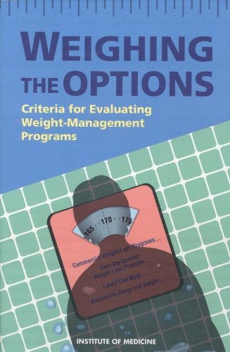 Stock image for Weighing the Options : Criteria for Evaluating Weight-Management Programs for sale by Better World Books: West