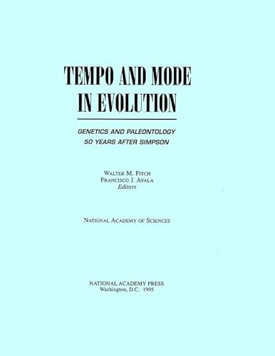Stock image for Tempo and Mode in Evolution: Genetics and Paleontology 50 Years After Simpson (Applied Mathematics; 66) for sale by HPB-Red