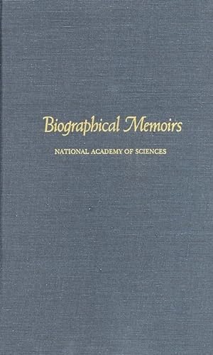 Biographical Memoirs: Volume 69 (9780309053464) by National Academy Of Sciences