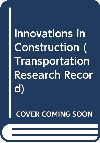 Stock image for Innovations in Construction for sale by Reader's Corner, Inc.