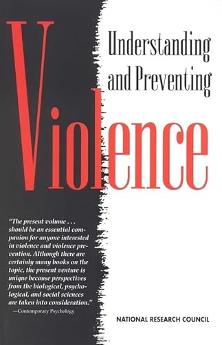 Imagen de archivo de Understanding and Preventing Violence: Volume 1 a la venta por SecondSale