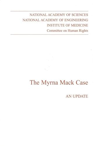 Stock image for The Myrna Mack Case: An Update for sale by Wonder Book