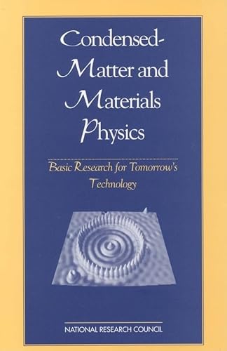 Imagen de archivo de Condensed-Matter and Materials Physics : Basic Research for Tomorrow's Technology a la venta por Better World Books