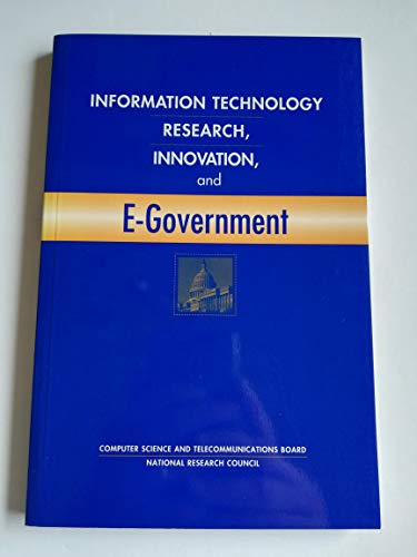 Stock image for Information Technology Research, Innovation, and E-Government for sale by HPB-Red
