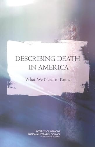 Beispielbild fr Describing Death in America: What We Need to Know: Executive Summary zum Verkauf von Half Price Books Inc.