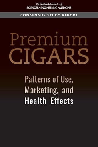 Imagen de archivo de Premium Cigars: Patterns of Use, Marketing, and Health Effects a la venta por Books From California