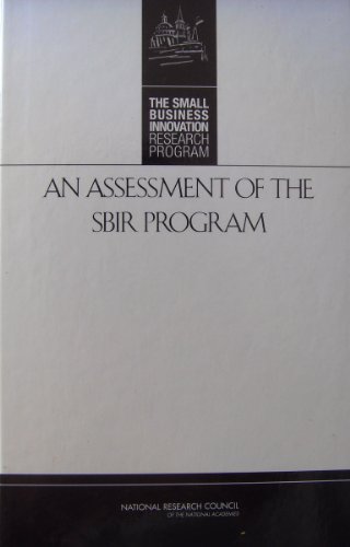 Stock image for An Assessment of the SBIR Program for sale by GridFreed