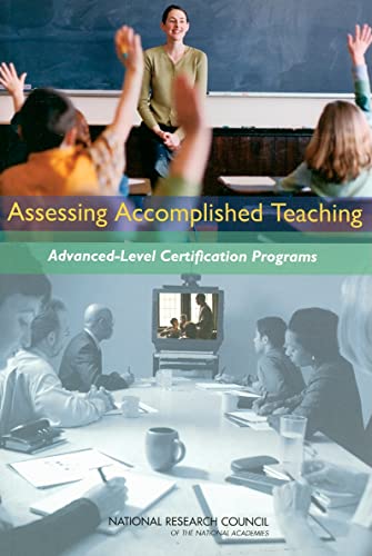 Imagen de archivo de Assessing Accomplished Teaching: Advanced-Level Certification Programs a la venta por Wonder Book