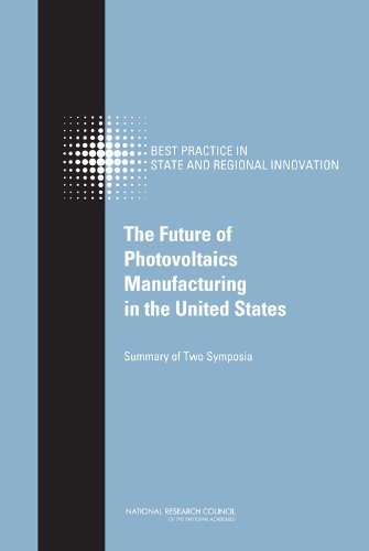 The Future of Photovoltaics Manufacturing in the United States: Summary of Two Symposia (Committee on Competing in the 21st Century: Best Practice in State and Regional Innovation Initiatives) (9780309142144) by National Research Council; Policy And Global Affairs; Board On Science, Technology, And Economic Policy; Committee On Competing In The 21st...