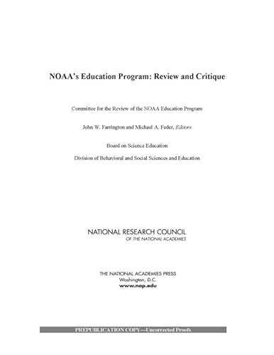 Stock image for NOAA's Education Program: Review and Critique for sale by Books From California