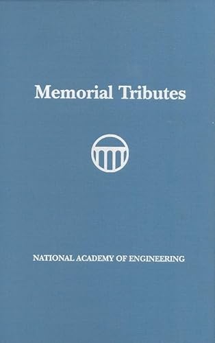 Memorial Tributes: Volume 14 (9780309152181) by National Academy Of Engineering