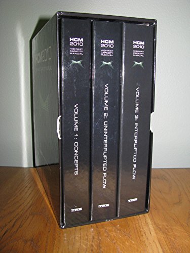 Stock image for Highway Capacity Manual: HCM 2010 (3 Volume Set) for sale by HPB-Red