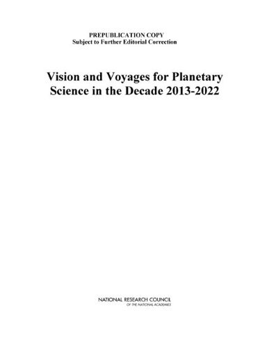 9780309209540: Vision & Voyages for Planetary Science (National Research Council)