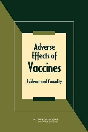 Beispielbild fr Adverse Effects of Vaccines: Evidence and Causality zum Verkauf von SecondSale