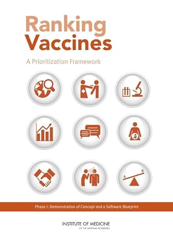9780309255257: Ranking Vaccines: A Prioritization Framework: Phase I: Demonstration of Concept and a Software Blueprint