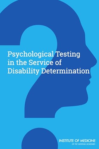 Beispielbild fr Psychological Testing in the Service of Disability Determination zum Verkauf von Revaluation Books