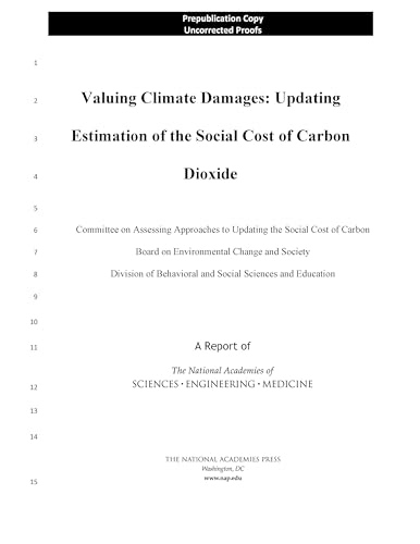 Stock image for Valuing Climate Damages: Updating Estimation of the Social Cost of Carbon Dioxide for sale by Revaluation Books