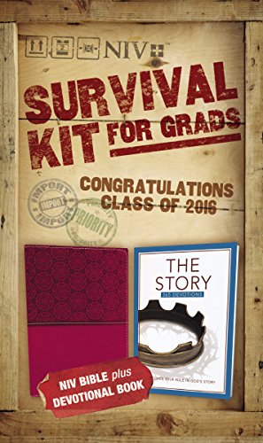 Stock image for NIV, 2016 Survival Kit for Grads: NIV Bible plus Devotional Book, The Story Devotional for sale by SecondSale