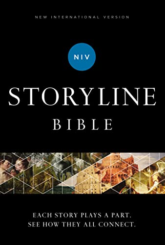 Imagen de archivo de NIV, Storyline Bible, Hardcover, Comfort Print: Each Story Plays a Part. See How They All Connect. a la venta por HPB-Blue