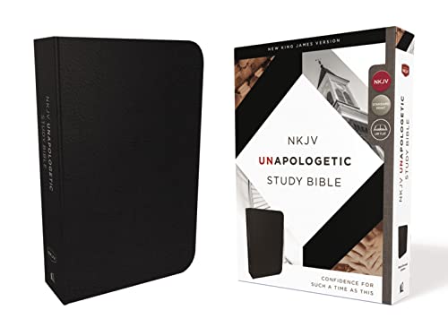 

NKJV, Unapologetic Study Bible, Bonded Leather, Black, Red Letter: Confidence for Such a Time As This