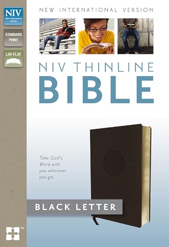 9780310081104: NIV, Thinline Bible, Leathersoft, Brown