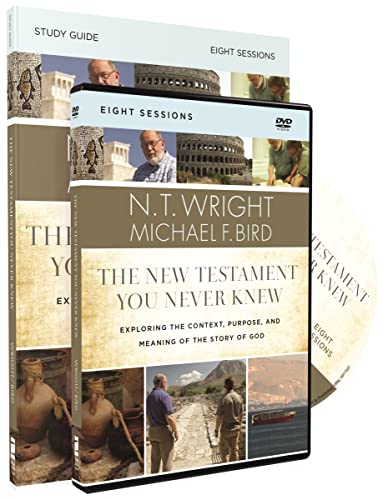 Imagen de archivo de The New Testament You Never Knew Study Guide with DVD: Exploring the Context, Purpose, and Meaning of the Story of God a la venta por Books Unplugged