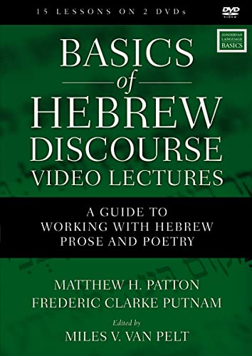 9780310101024: Basics of Hebrew Discourse Video Lectures: A Guide to Working with Hebrew Prose and Poetry