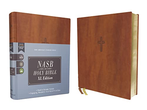 Stock image for Holy Bible: New American Standard Bible, Brown, Xl Edition, Leathersoft, 1995 Text, Comfort Print, Giant Print for sale by Revaluation Books
