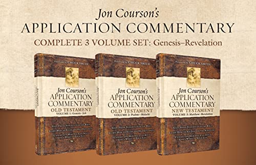 9780310118312: Jon Courson's Application Commentary, Complete 3-Volume Set: Genesis - Revelation
