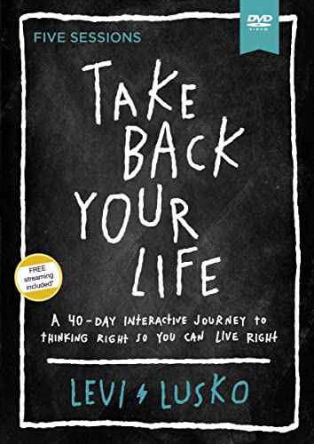 Imagen de archivo de Take Back Your Life Video Study: A 40-Day Interactive Journey to Thinking Right So You Can Live Right a la venta por Goodwill Books