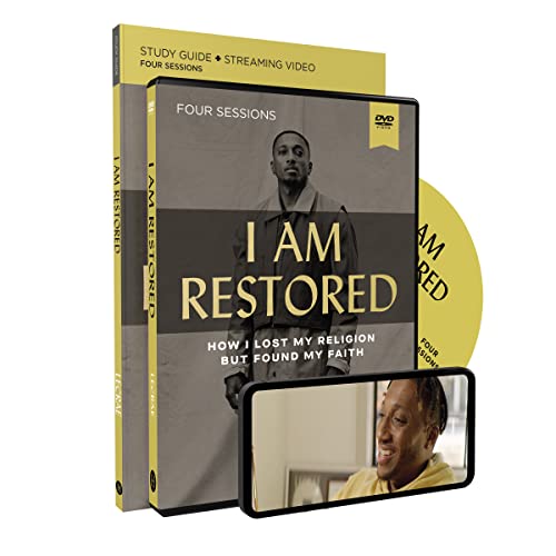 Stock image for I Am Restored Study Guide with DVD: How I Lost My Religion but Found My Faith for sale by GF Books, Inc.
