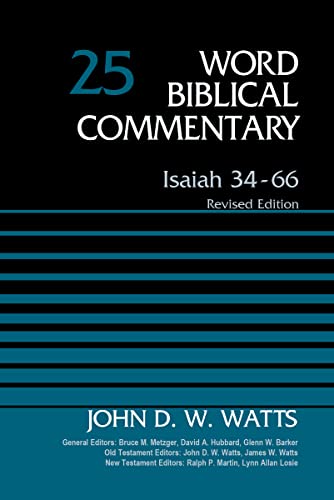 Imagen de archivo de ISAIAH 34 66 VOLUME 25 Format: Hardcover a la venta por INDOO