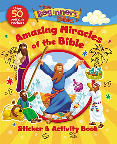Beispielbild fr Beginner's Bible Amazing Miracles of the Bible Sticker and Activity Book (The Beginner's Bible) zum Verkauf von WorldofBooks