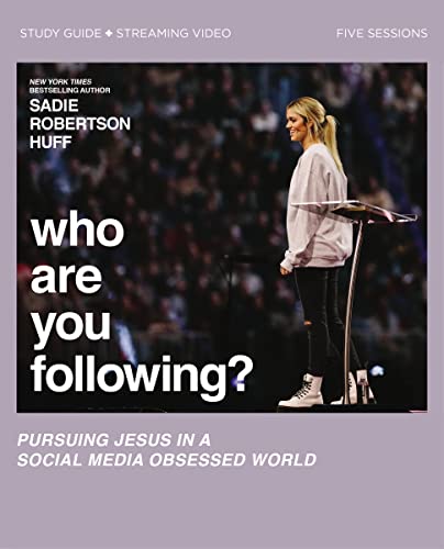 9780310148920: Who Are You Following? Bible Study Guide plus Streaming Video: Pursuing Jesus in a Social Media Obsessed World