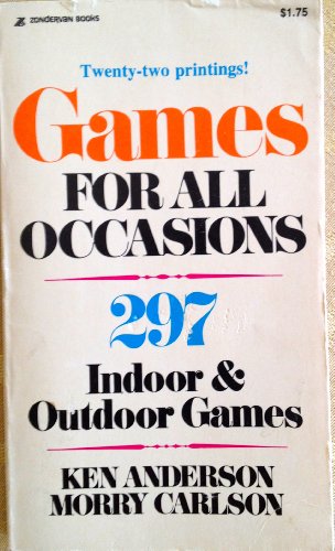 9780310201526: Games for All Occasions