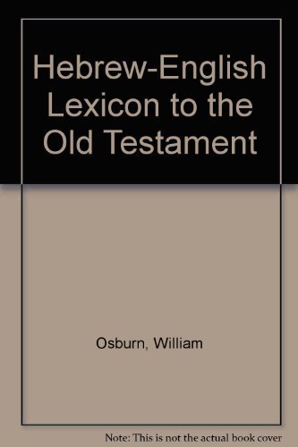 9780310203612: Hebrew-English Lexicon to the Old Testament